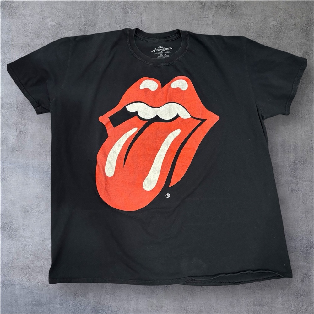The Rolling Stones Graphic Red Lips Logo T-Shirt